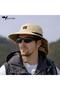 Unisex Outdoor Wide Brim Hat Uv Protection Upf50+ Sun Hat with Neck Protection Camping Ba - 4