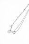 Women's Steel Elizabeth Necklace Does Not Fade - 4