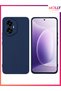 Night Blue Liquid Inside Velvet Matte Silicone Case for Honor 300