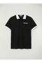 Oversize Printed Men's Polo Collar T-Shirt - 5