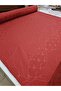 150 cm Thick Red Nature-Patterned Viscose Fabric Suitable for the Making of Dresses, Pants, Tunics, and Shirts - 2