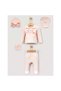 Petit Dream 0-3 Months Baby Girl Set of 5 Newborn 5 Piece Hospital Outfit Set - 4