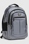 Prime, Daily Backpack - Waterproof Functional School Bag with 14 Inch Laptop Compartment, Gray