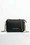 Women's 3-Compartment Chain Long Strap New Season Accessory Hand & Shoulder Bag (21X15X8 cm)