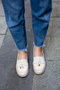 Ern-035950 Eren Shoes&Bag Genuine Leather Orthopedic Shoes Real Leather Cream - 8