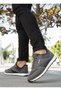 Men's Smoked White Sole Casual Sneaker Flexible Lightweight Sole Lace-Up Running Walking Sports Shoes - 5