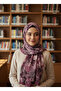 Müslüm, Floral Flower Patterned Wrinkled Shawl – Elegant, Non-Slip, Sweat-Resistant and Comfortable to Use 75 X 200 cm - 4