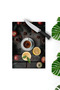 Cinnamon Cone and Apple Themed Tempered Glass Cutting Board 30X40 cm Size Uv Printing - Bckt072 - 3