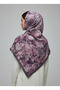 Müslüm, Floral Flower Patterned Wrinkled Shawl – Elegant, Non-Slip, Sweat-Resistant and Comfortable to Use 75 X 200 cm - 6