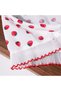 Korean Style Strawberry Red Ruffled Triangle Crown Bandana Hair Band Summer Hat Vintage Bohemian Gift - 6