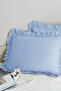 2-Piece Pillowcase 100% Cotton Ruffled 50X70Cm |   Suitable for Bedding Sets and Duvet Covers - 2