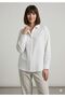 Women's White Oversize Shirt – Long Sleeve Buttoned Relaxed Fit Casual & Summer Tunic