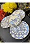 Esterhomedecor 8-Piece Porcelain Cake Plate 20cm - 4