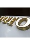 Illuminated and Non-Illuminated, Plexiglass, Chrome Box Letter Sign, Special Production for Businesses.