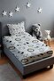 Nordic Forest Patterned Bedspread and Pillowcase - 2