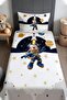 Mickey's Star Dust Patterned Bedspread and Pillowcase