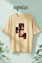 Mikasa Ackerman Attack on Titan Shingeki No Kyojin Printed Cotton Oversize T-Shirt