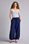 Balloon Fit Muslin Regular Waist Trousers H5155Ax26Sm