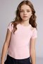 Ribbed Camisole T-Shirt with Staple Detail for Girls H0066A826Sm - 3