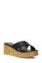 26S-379 6Fx Black Women's Slippers - 2