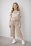 Girl's Butterfly Embroidered Set, Cotton Summer Stylish and Comfortable 2-Piece Set