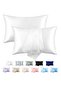 2-Piece Satin Pillow Case with Envelope Closure for Hair and Skin, 51x76/51x102cm