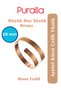 Large Size Ayetel Kürsi Steel Men'S/Women's Ring - Bronze (Rose Gold) -20 mm - 4