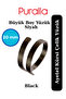 Large Size Ayetel Kürsi Steel Men'S/Women's Ring - Black - 20 mm - 2