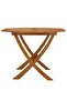 Folding Garden Table 90x75 cm Solid Wood Acacia - 2