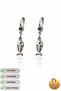 Steel Special Design Dangle Gift Fish Couple Earrings, Does Not Tarnish or Fade - 3
