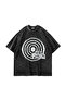 S*X Pistols Printed Oversized Unisex Washable Black Tshirt