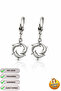 Steel Special Design Dangle Gift Earrings for Couples, Does Not Tarnish or Fade - 3