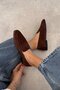 Georgia Brown Genuine Leather Loafer