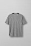 Men's regular fit striped basic t-shirt ecru - 2