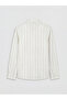 Long Sleeve Striped Dobby Boys' Shirt - 3
