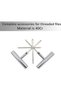 Portable Tire Repair Kit Heavy Duty Tubeless Plug Set Emergency Fix for Car Motorcycle Bike - 4