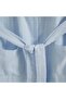 Little Basic Muslin Bathrobe Blue - 3