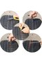 Portable Tire Repair Kit Heavy Duty Tubeless Plug Set Emergency Fix for Car Motorcycle Bike - 2