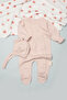 Baby Romper with Hat and Snap Fasteners, 100% Cotton Newborn Baby Romper
