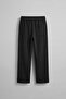 Men's Baggy Fit Relaxed Fit Stretch Fabric Sweatpants Black - 2