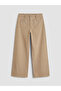 Wideleg Women's Jean Trousers - 4