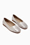 Lorin Silver Stone Women's Ballerinas - 3