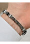 Black and Silver Steel Men's Bracelet Frj10154A-J 2 Year Warranty Gift Boxed - 2
