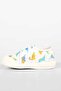 White Canvas Children's Shoes - Velcro-Fastened, Soft Sole Casual Baby Sneakers - 4