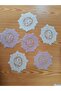 Coffee Coaster Motif Guipure Lace - 12 Pieces (1 Pack) - 6