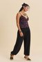 Comfortable Cut, Gathered Cuffs, Women's High Waist Trousers - 6