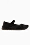 Solvi Genuine Leather Black Women's Casual Shoes - 2