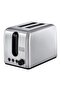 Black+Decker 2 Slice Toaster, 1050 W, Stainless Steel, ET244-B5