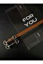 Long Silver Buckle Thin Women's Belt, Coat Belt, Shirt Belt, Dress Belt - 4