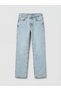 Lcw Jeansindigo Normal Waist Straight Fit Women's Jean Pants